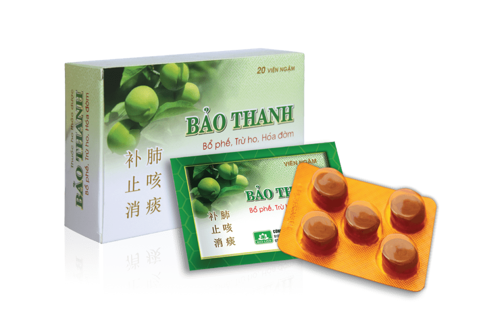 Viên ngậm Bảo Thanh Hoa Linh bổ phế, trừ ho, hoá đờm (20 vỉ x 5 viên)-3