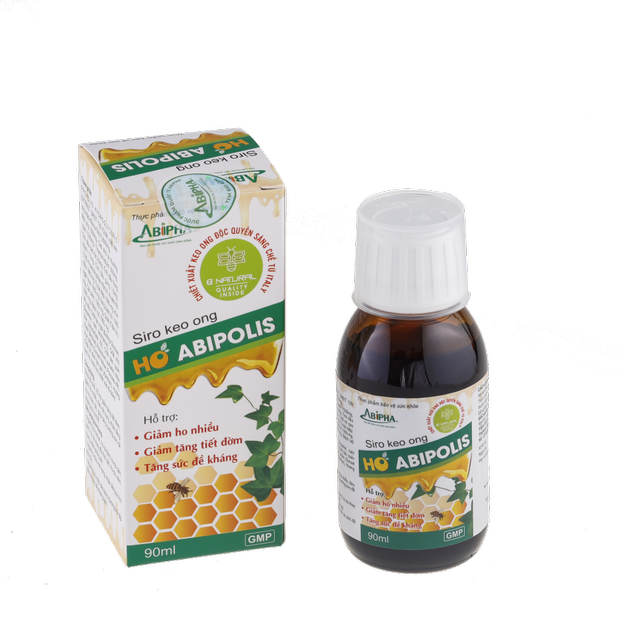 Siro ho chiết xuất keo ong abipolis abipha (chai/90ml)