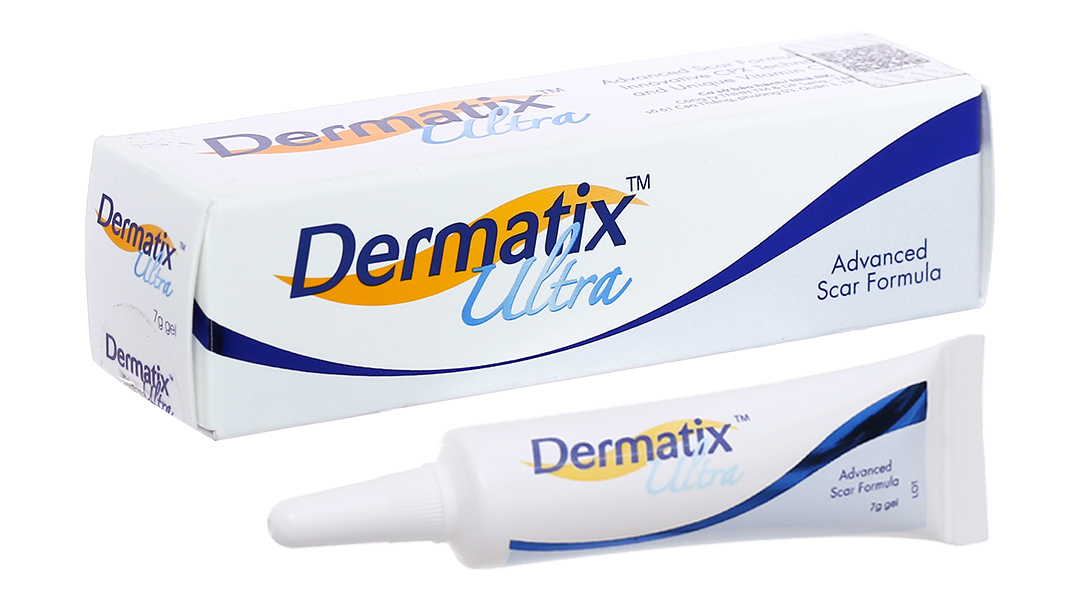 Gel Dermatix Ultra cải thiện hiệu quả sẹo lồi và sẹo phì đại (7g)