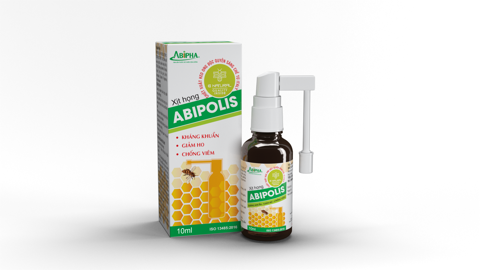 Xịt họng keo ong abipolis abipha (chai/10ml)