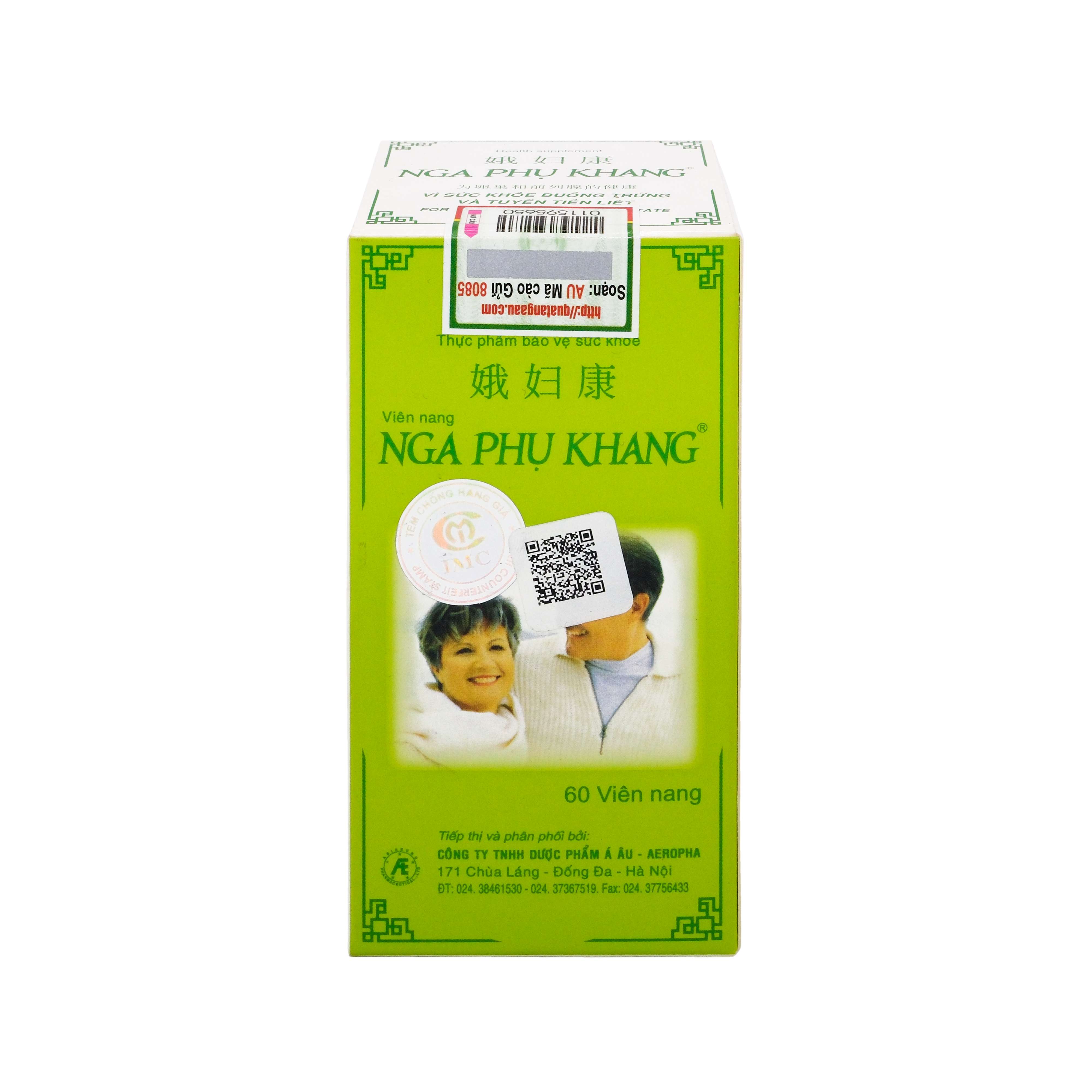 Viên uống Nga Phụ Khang Dược Quốc Tế hỗ trợ giảm sự tiến triển của u nang buồng trứng (60 viên)-3