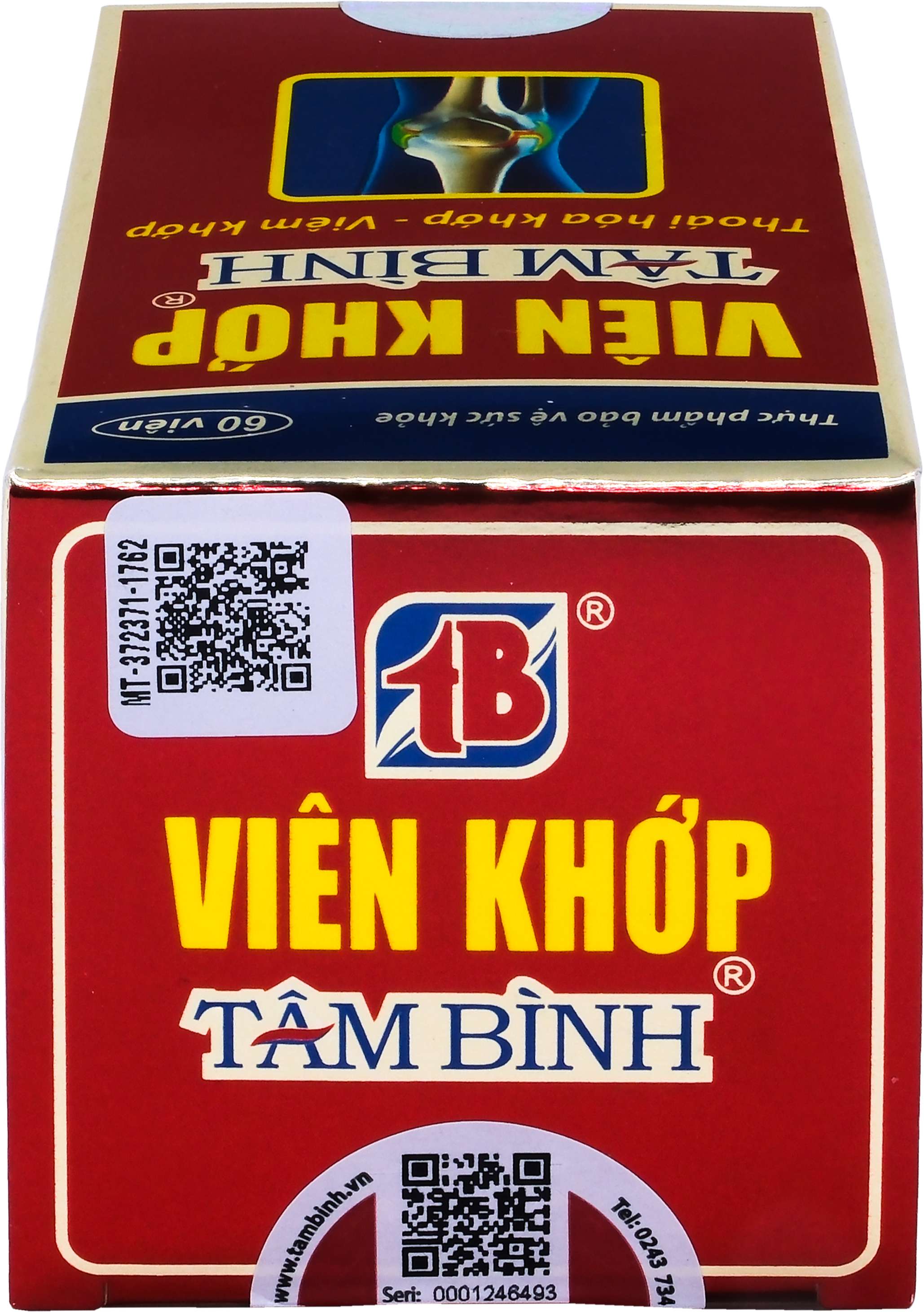 Viên khớp Tâm Bình hỗ trợ giảm các triệu chứng của thoái hóa khớp, viêm khớp (60 viên)-5