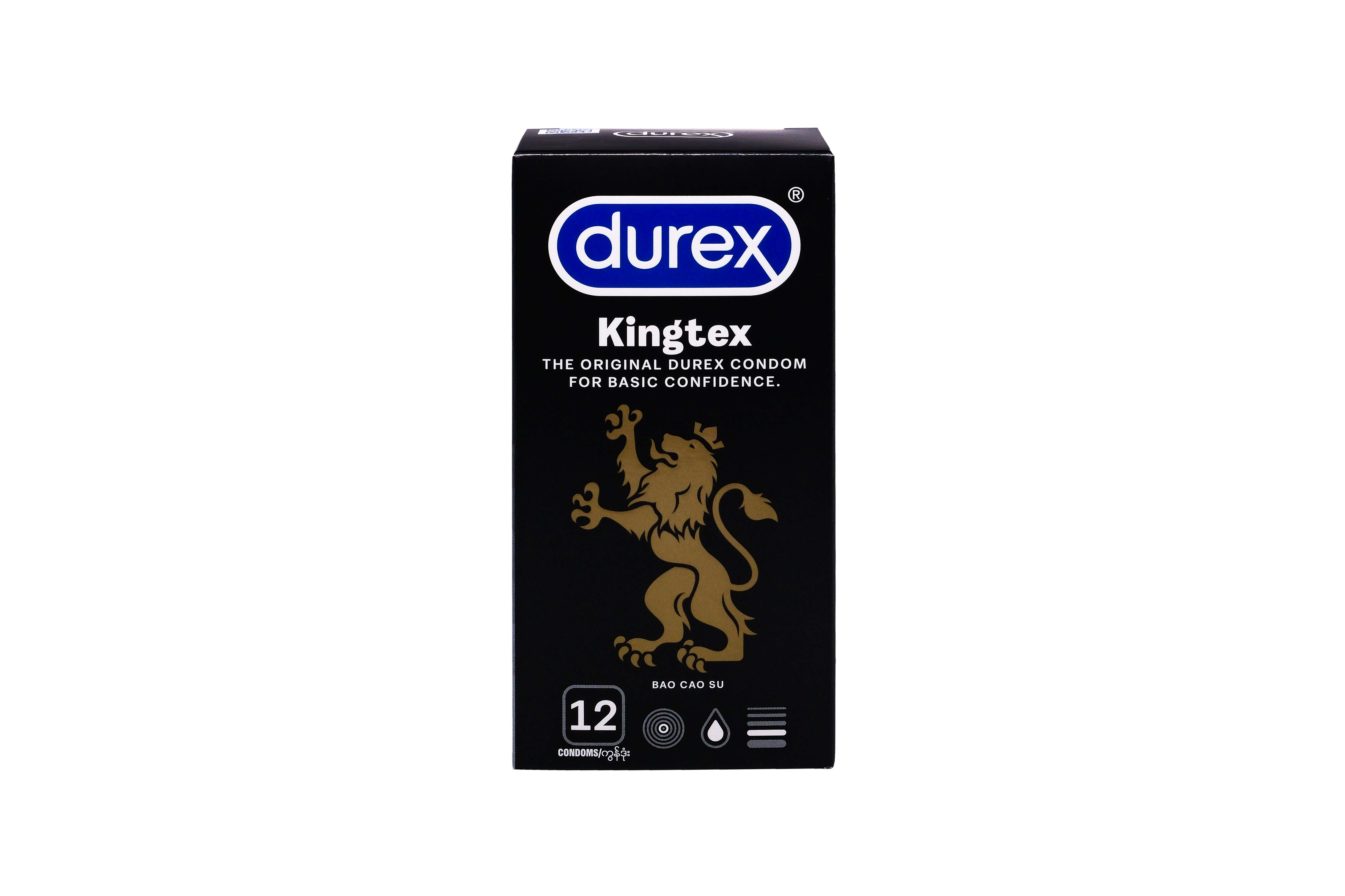 Bao cao su Durex Kingtex ôm sát, vừa vặn (49mm - 12 cái)-3