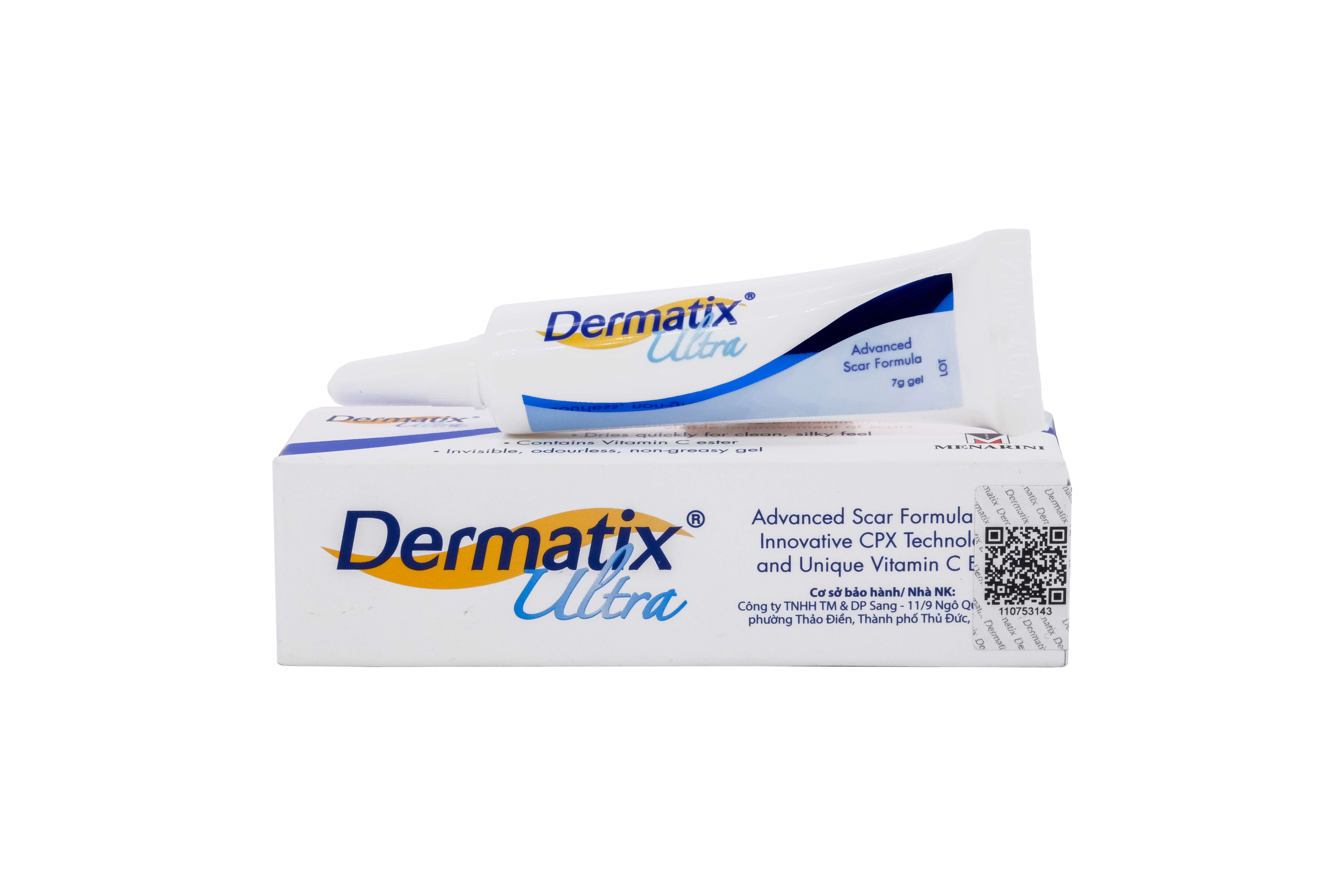 Gel Dermatix Ultra cải thiện hiệu quả sẹo lồi và sẹo phì đại (7g)