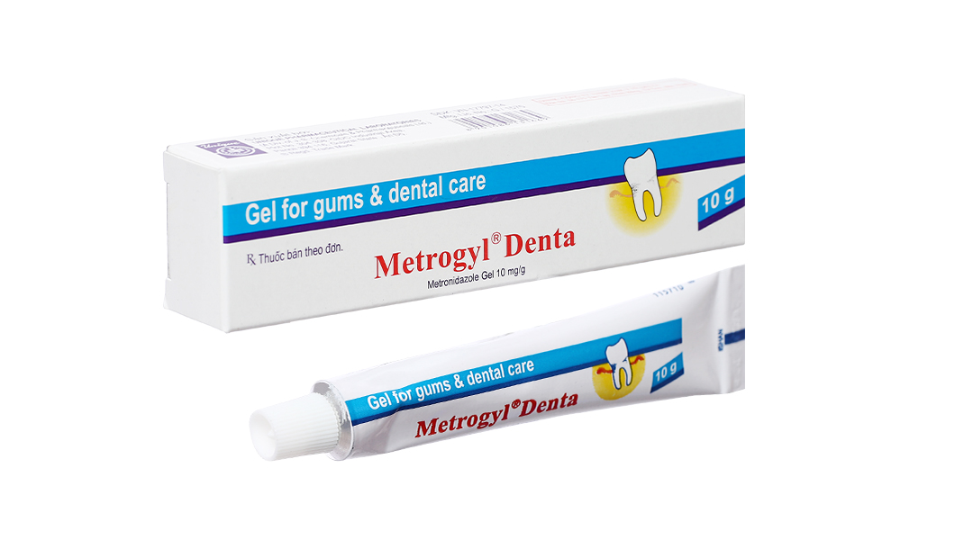 Gel bôi nha khoa Metrogyl Denta Unique Pharma điều trị các bệnh nha chu mãn tính (10g)-0