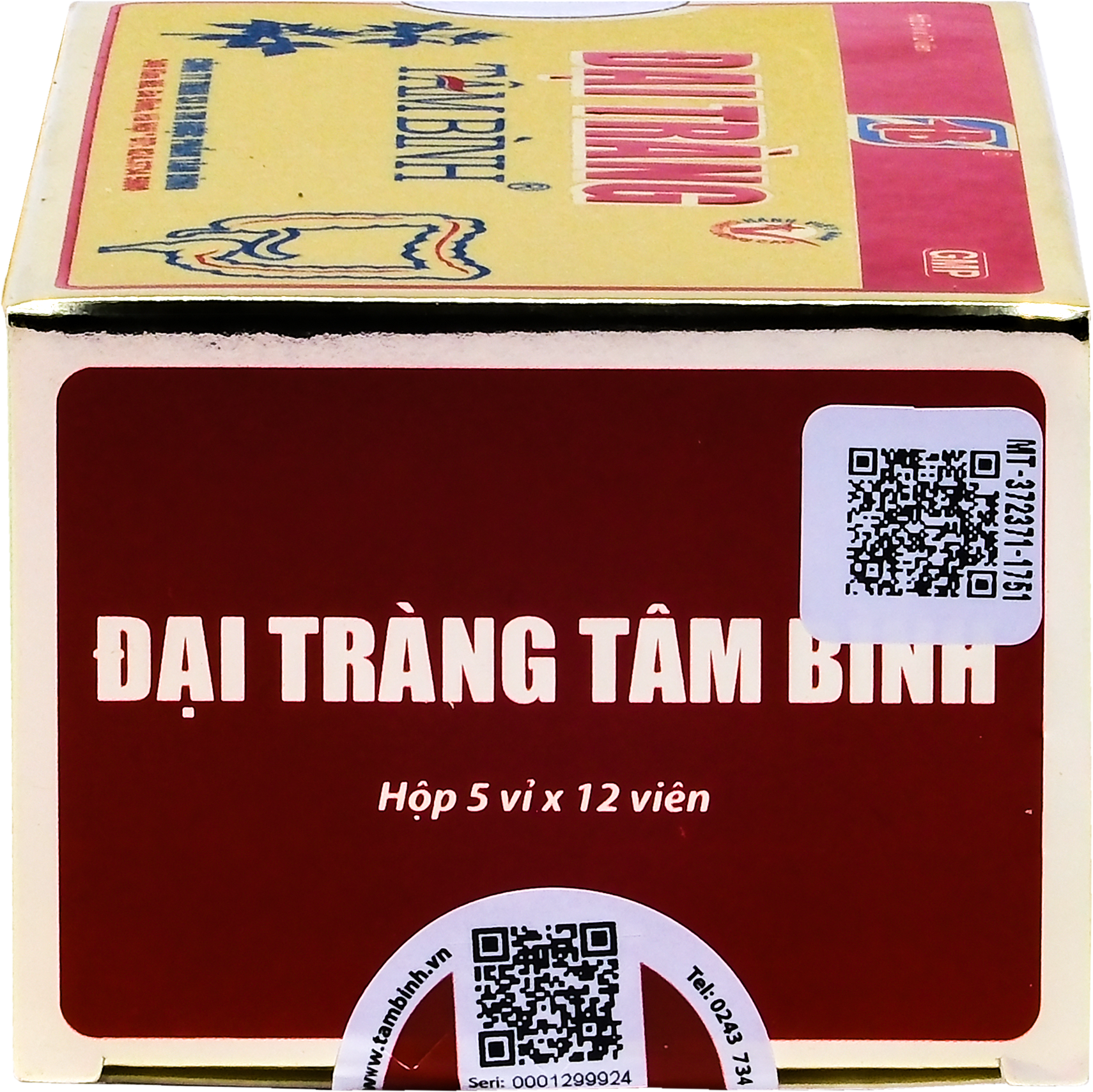 Viên uống Đại Tràng Tâm Bình hỗ trợ giảm các triệu chứng của viêm đại tràng cấp và mãn tính (5 vỉ x 12 viên)-5