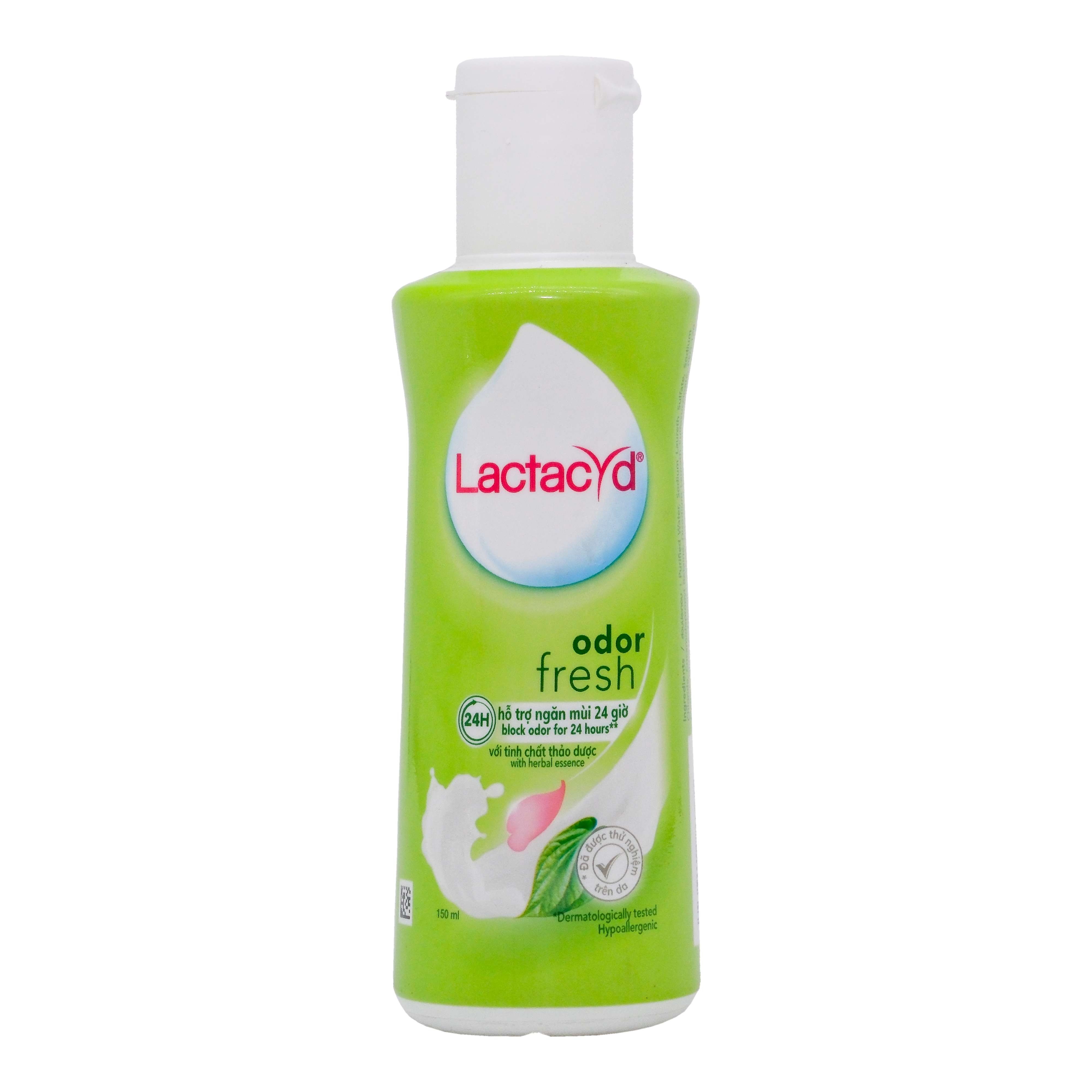 Dung dịch vệ sinh phụ nữ Lactacyd Odor Fresh hỗ trợ làm sạch nhẹ nhàng vùng kín, ngăn nhiễm khuẩn (150ml)-0