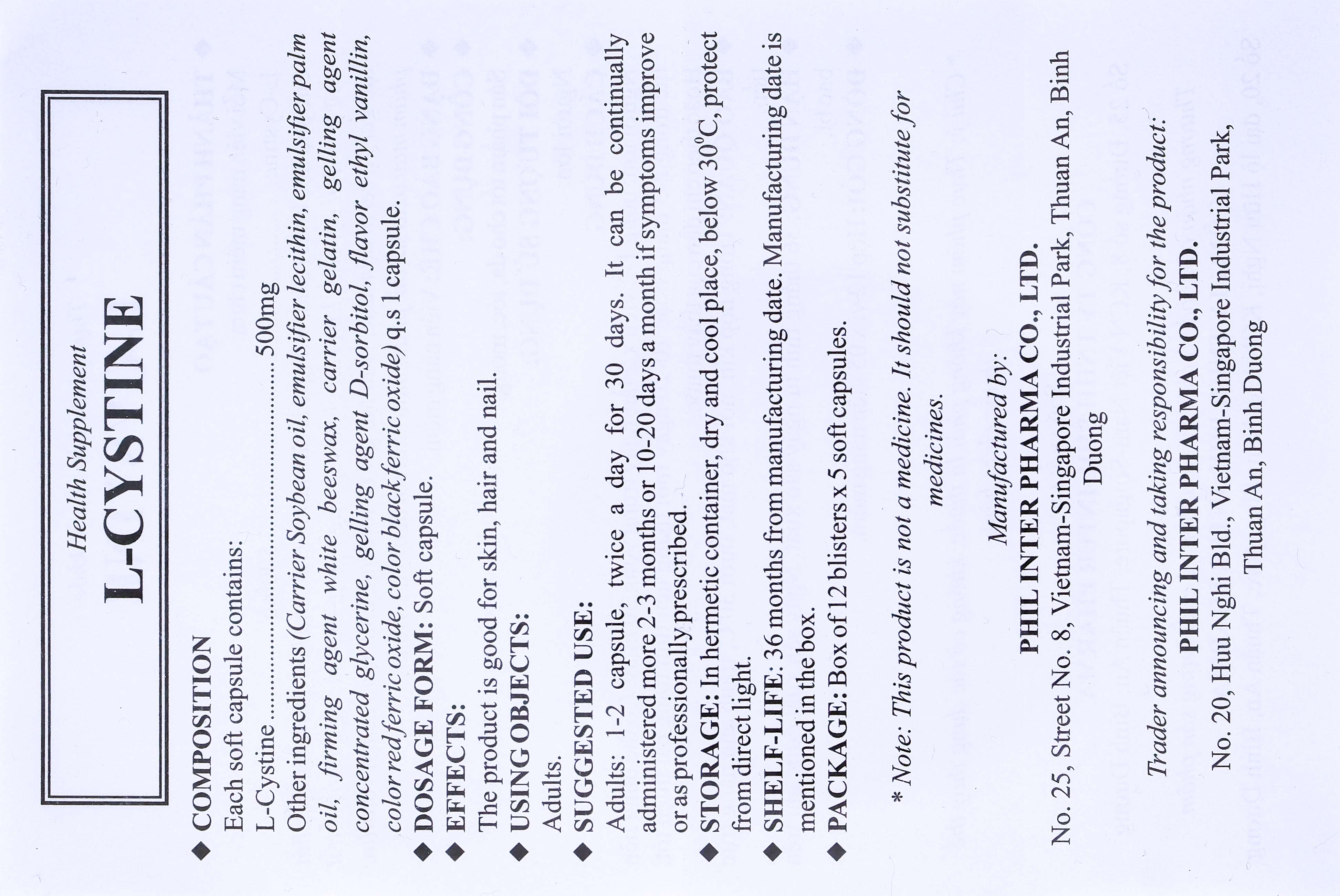 L-cystine Philife Inter Pharma (h/60v)-7