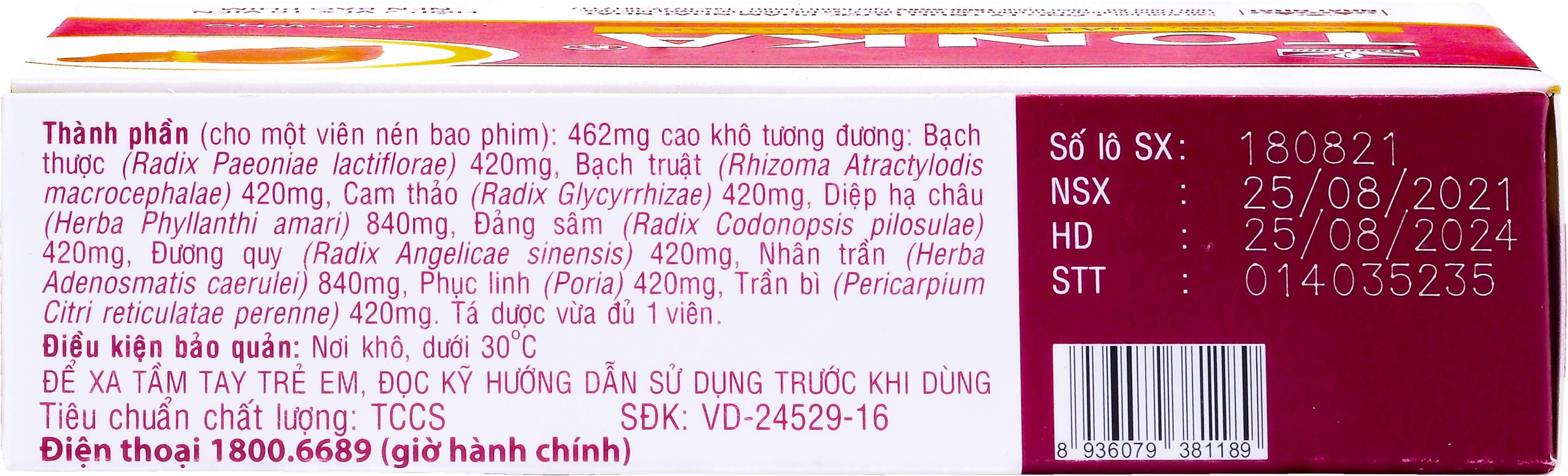 Giải độc gan Nhất Nhất hỗ trợ điều trị viêm gan B, giải độc, tái tạo gan (2 vỉ x 10 viên)-5