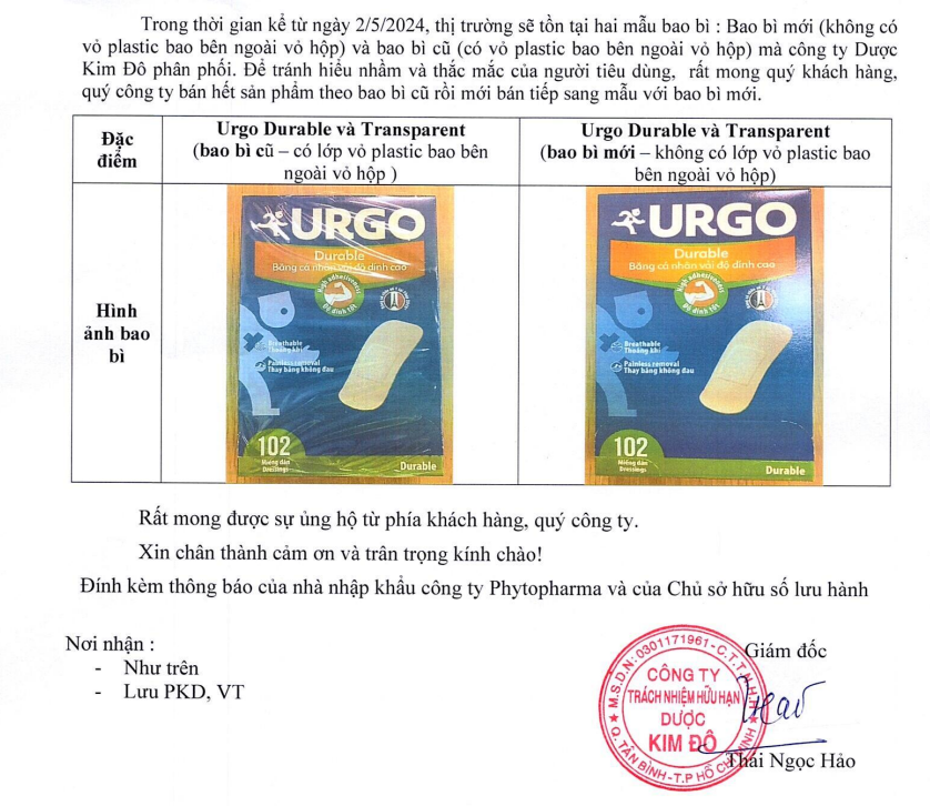 Băng cá nhân vải độ dính cao Urgo Durable size 2cm x 6cm bảo vệ các vết thương nhỏ, vết trầy xước, rách da (102 miếng)-1