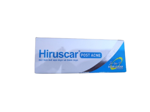 Gel Hiruscar Post Acne làm mờ sẹo mụn và thâm mụn (5g)-1