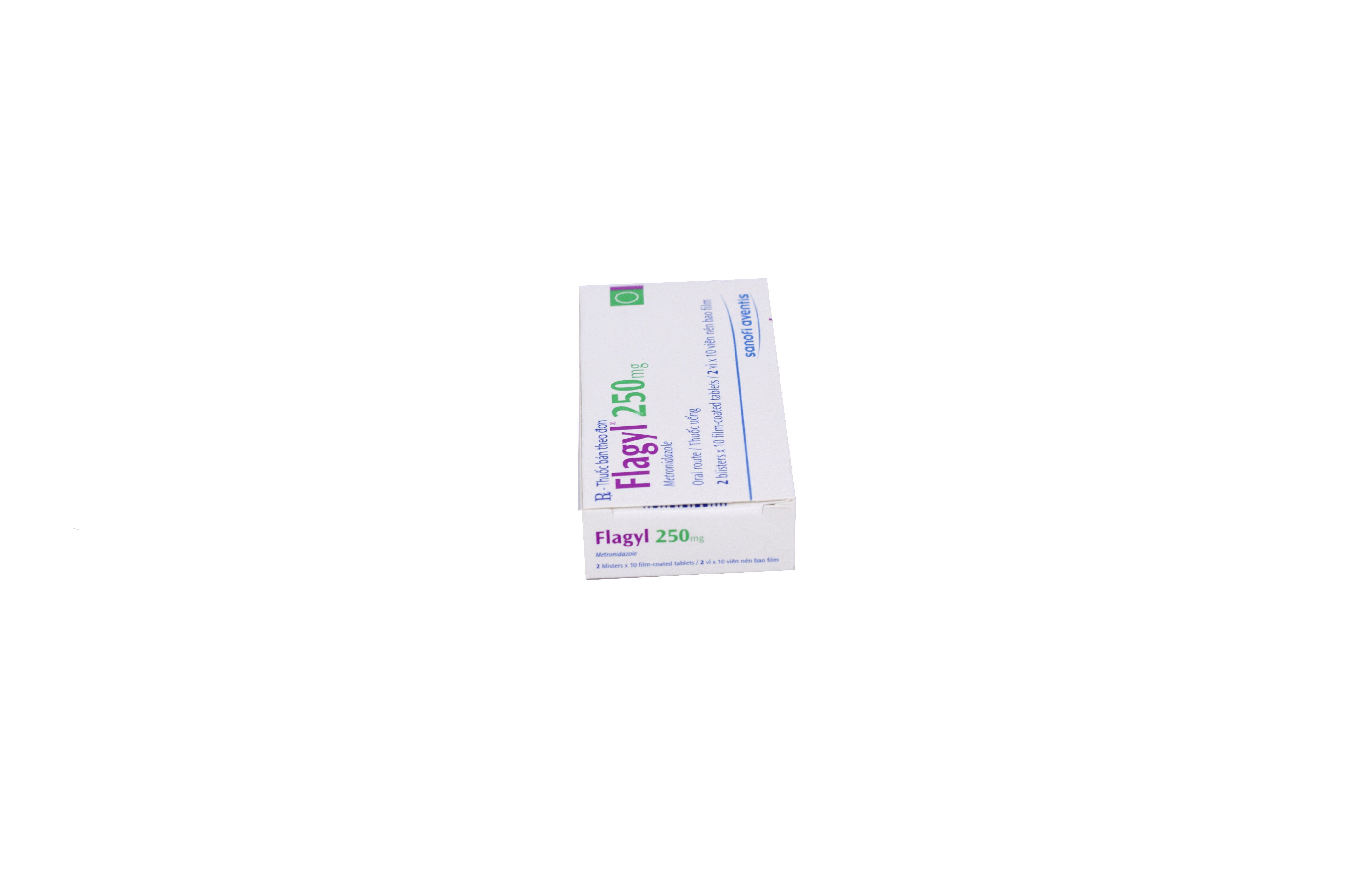 Thuốc Flagyl 250mg Sanofi điều trị nhiễm khuẩn (2 vỉ x 10 viên)-3