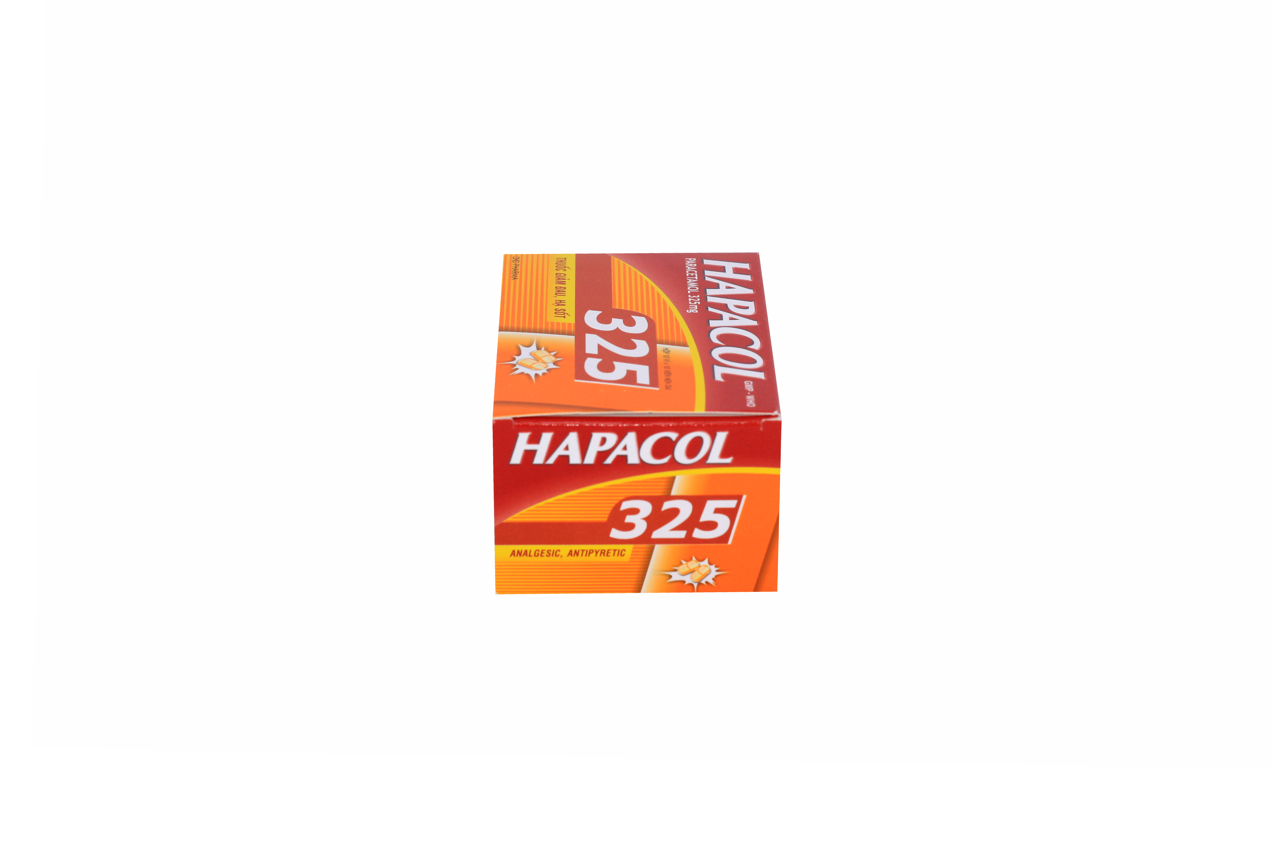 Viên nén Hapacol 325mg giảm đau, hạ sốt (10 vỉ x 10 viên)-2